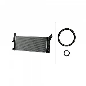 Радиатор охлаждения двигателя HELLA 8MK 366 301-941 - Фото 1