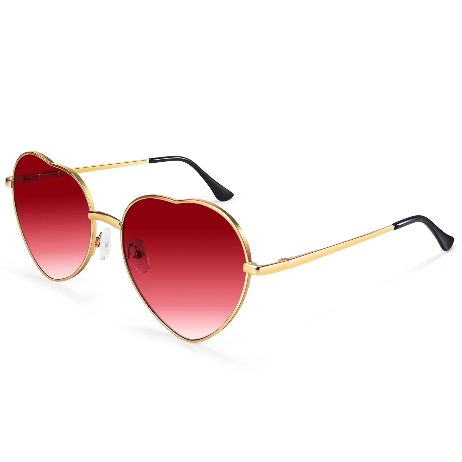 Солнцезащитные очки Сердце Dollger Металлическая оправа UV400, фото №1 Солнцезащитные очки Сердце Dollger Металлическая оправа UV400, фото №1