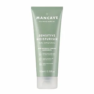 Зволожувальний крем ManCave Sensitive 100 ml Intensive Care Aloe Vera & Shea Butter Vegan - Фото 1