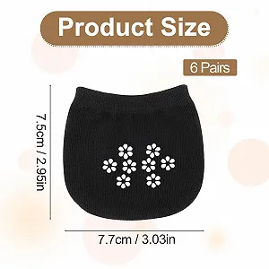 Шкарпетки-слідки Жіночі 6 пар Бавовняні synthetic.ua - Фото 1