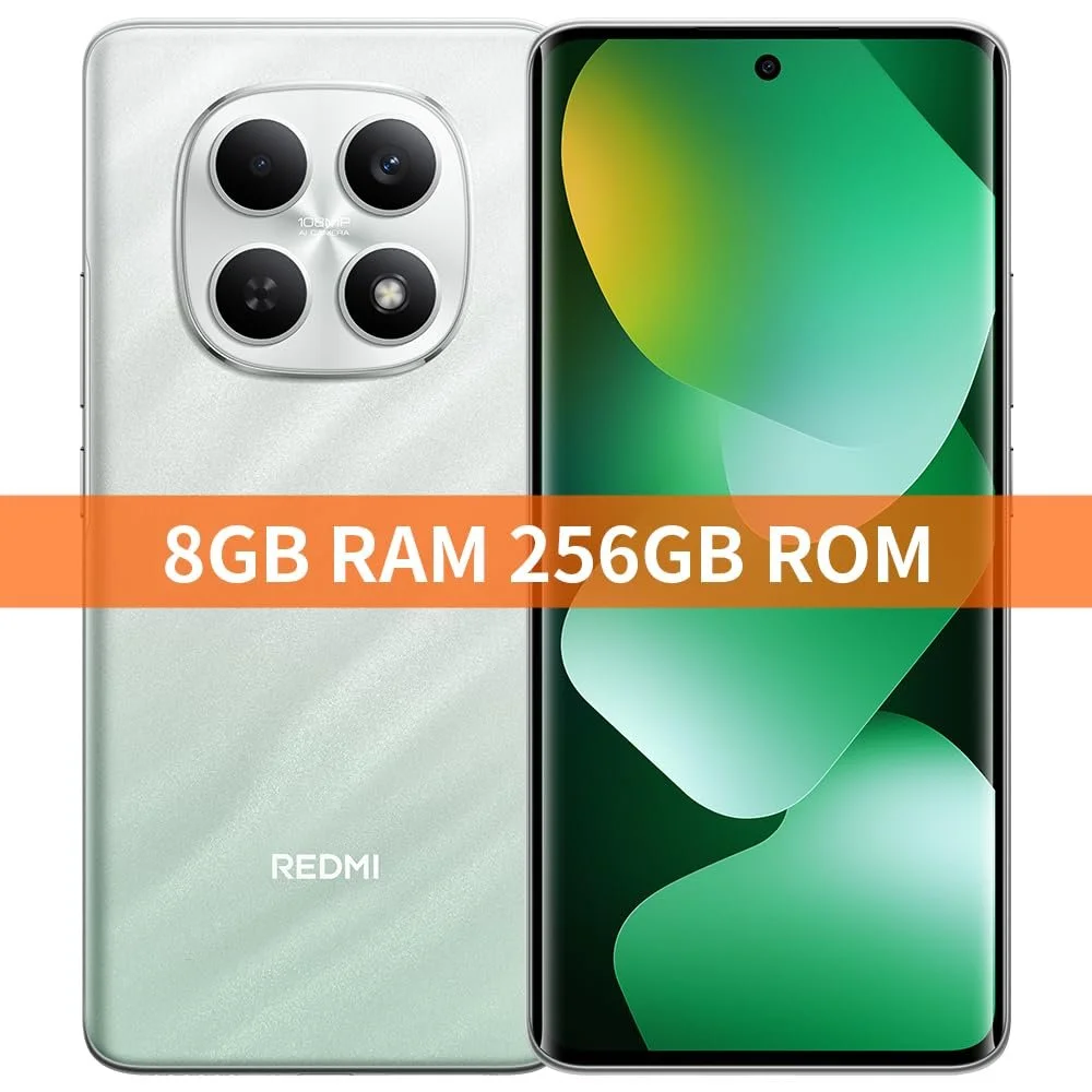 Смартфон XIAOMI Redmi Note 15 NFC 8 + 256 GB Green 108MP IP64 120Hz MediaTek Helio G100 Ultra Android 15 33W 6000mAh без зарядного устройства Зеленый, фото №4