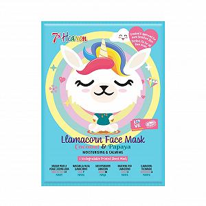 Купить Тканевая маска MONTAGNE JEUNESSE 7TH HEAVEN Успокаивающая с Flamacorn - Фото 1 Тканевая маска MONTAGNE JEUNESSE 7TH HEAVEN Успокаивающая с Flamacorn - Фото 1