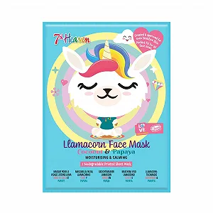 Тканинна маска MONTAGNE JEUNESSE 7TH HEAVEN Заспокійлива з Flamacorn - Фото 1