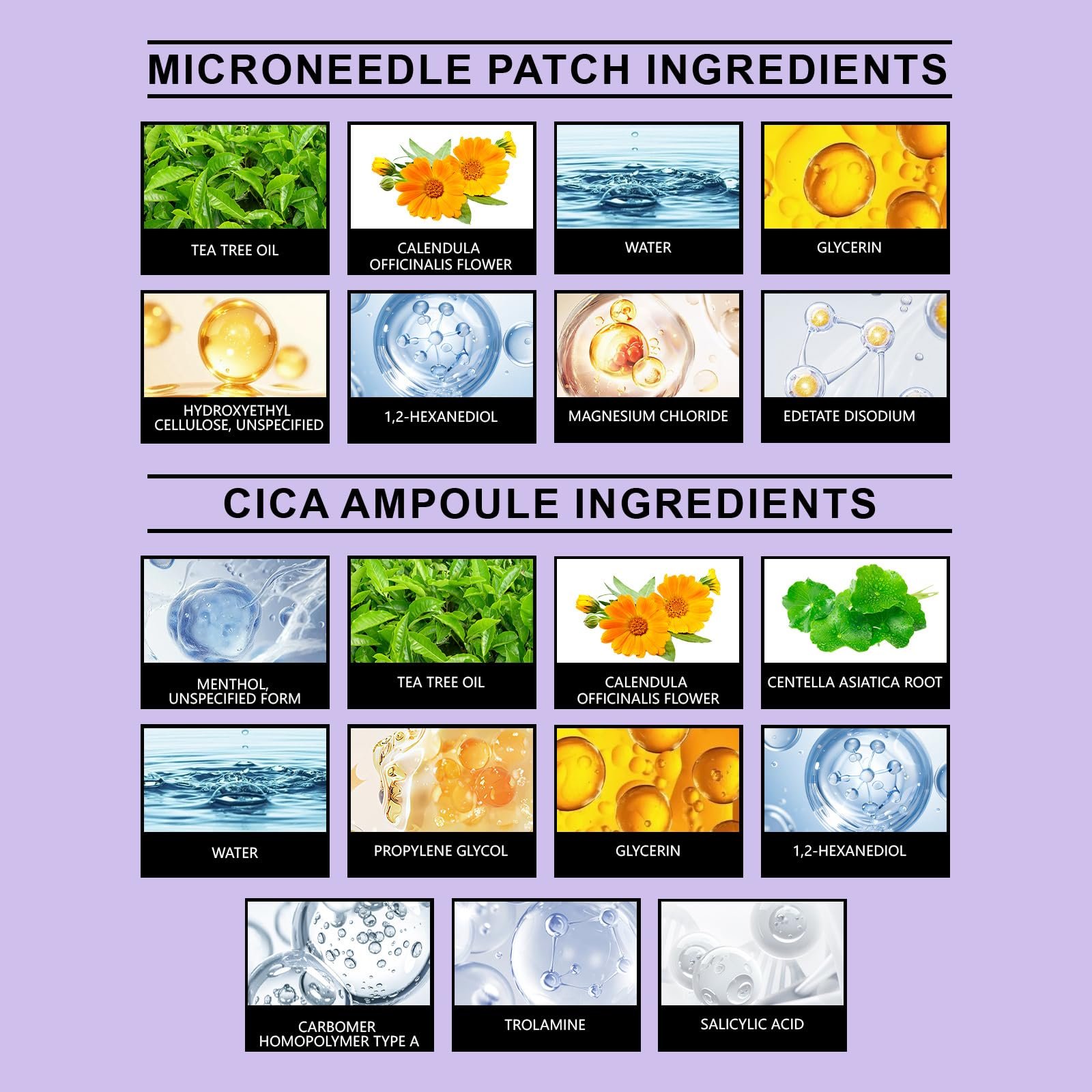 Успокаивающие патчи с магнием Quick Calming, очищающие патчи против прыщей, фото №7