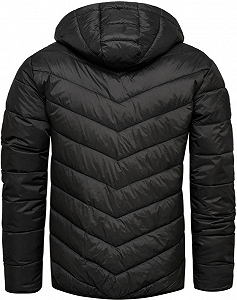 Чоловіча куртка Recea - Чорна - XXL synthetic.ua - Фото 1