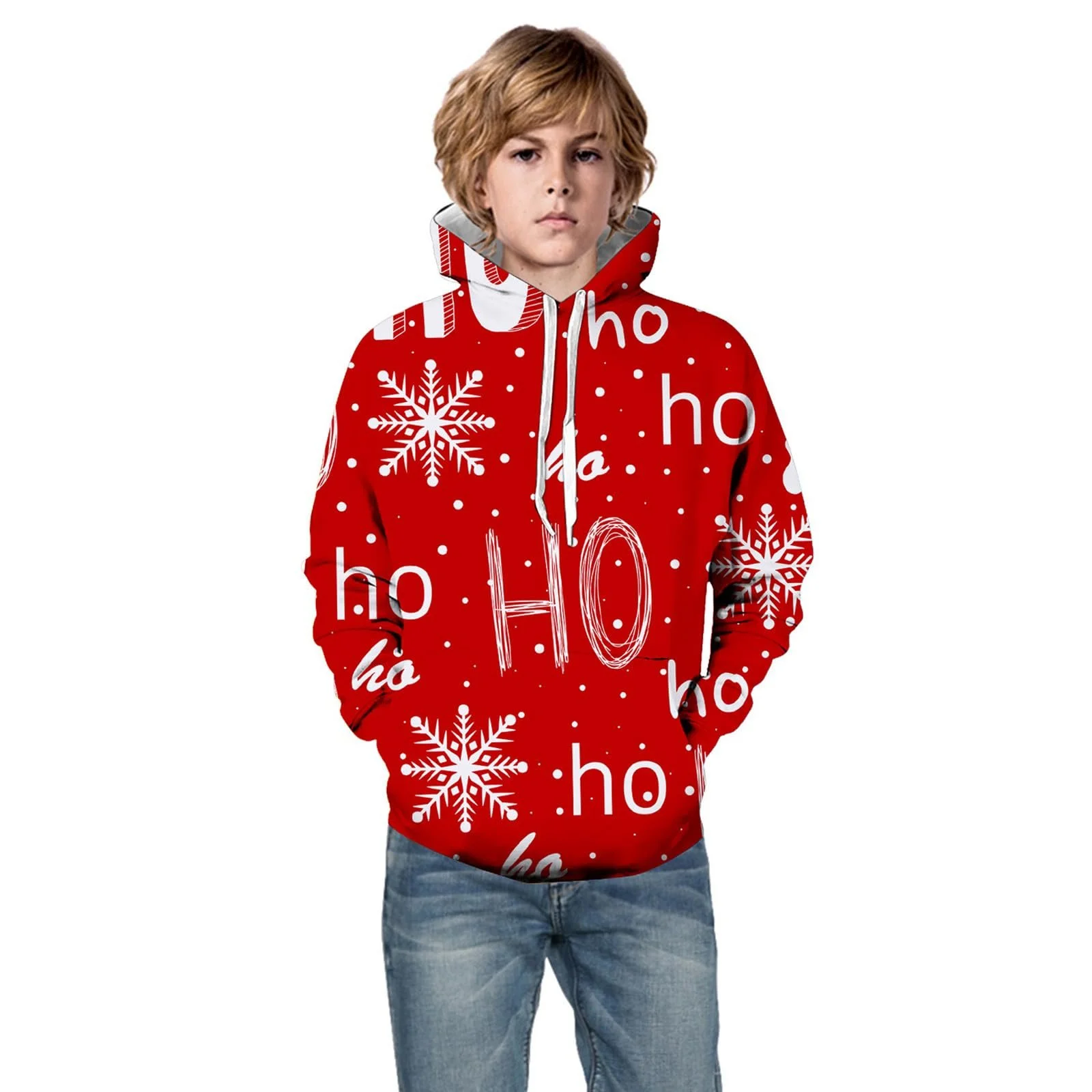 Худі Різдвяний для хлопчиків Унісекс, фото №1