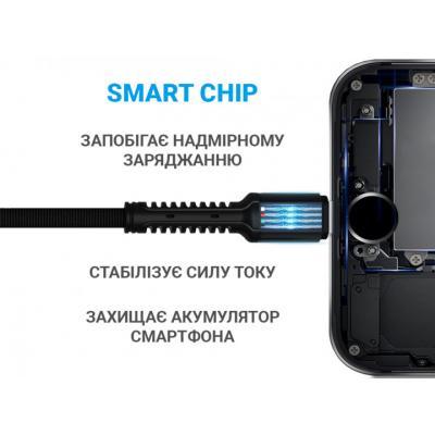 Дата кабель USB 2.0 AM to Type-C 1.0m 3 A MakeFuture (MCB-CD3GR), фото №3 Дата кабель USB 2.0 AM to Type-C 1.0m 3 A MakeFuture (MCB-CD3GR), фото №3