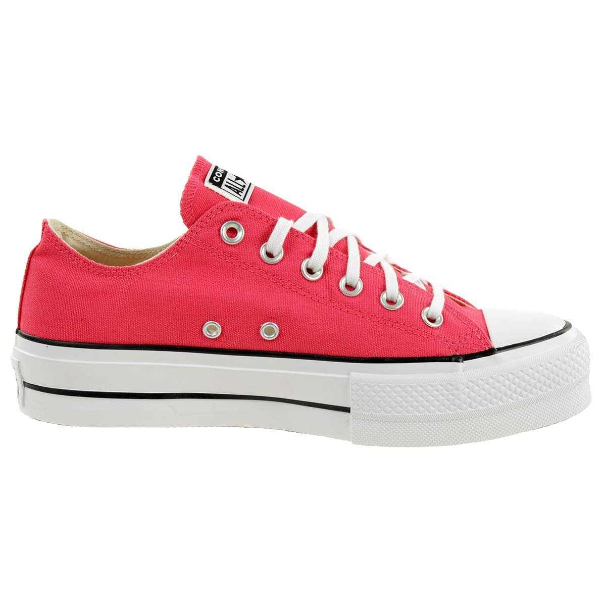 Кроссовки Converse Chuck Taylor All Star Lift Женские Черный/Белый Ox, фото №4