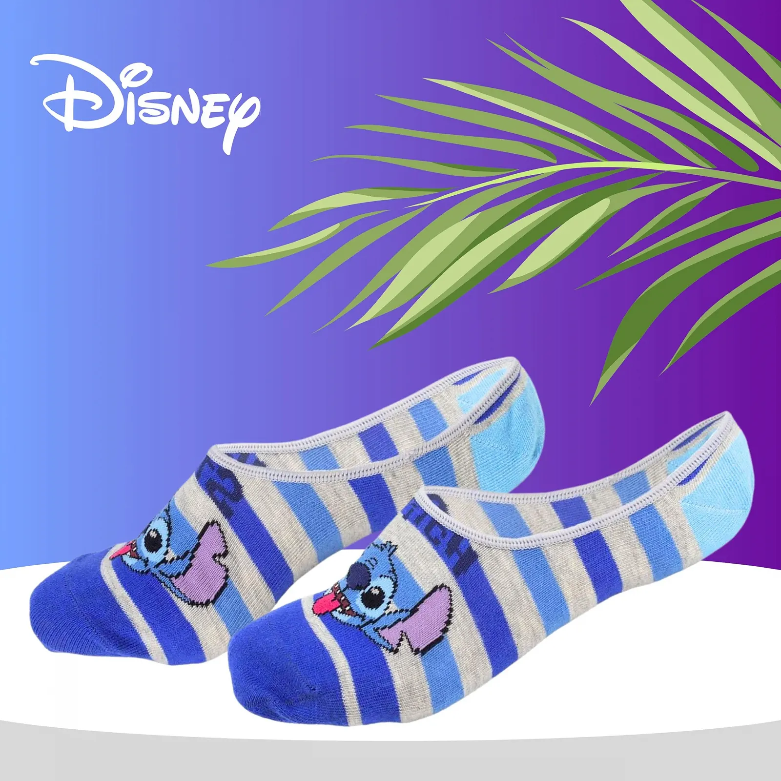 Шкарпетки Disney Stitch для жінок, короткі та класичні невидимі шкарпетки з дизайном Stitch, розміри EU 36-46, фото №3 Шкарпетки Disney Stitch для жінок, короткі та класичні невидимі шкарпетки з дизайном Stitch, розміри EU 36-46, фото №3