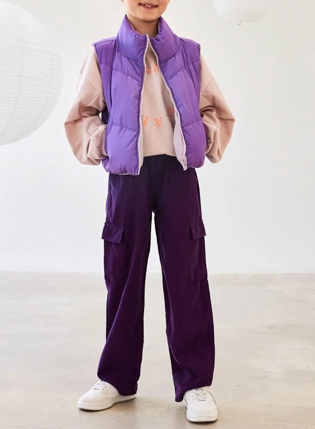 Жилет NAME IT Nkfmambo Rev Puffer для дівчат, фото №2