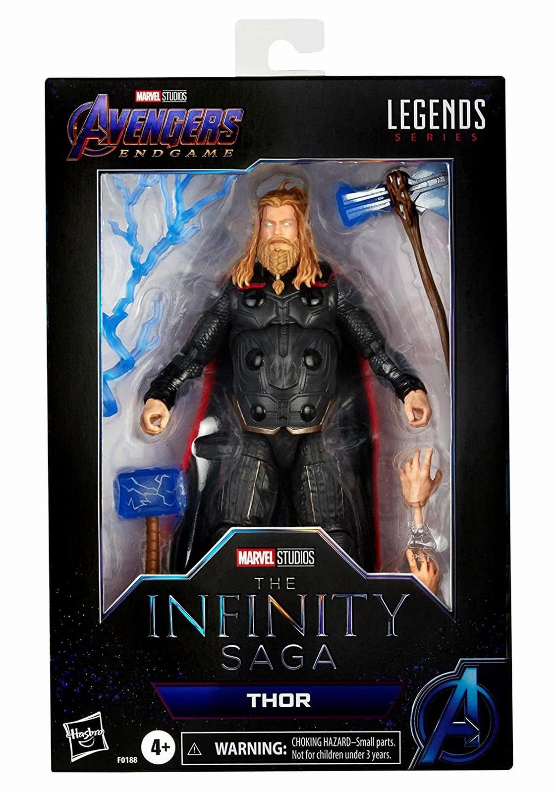 Фігурка Marvel Legends Series Thor 15 см Infinity Saga з преміум дизайном і 5 аксесуарами, фото №4