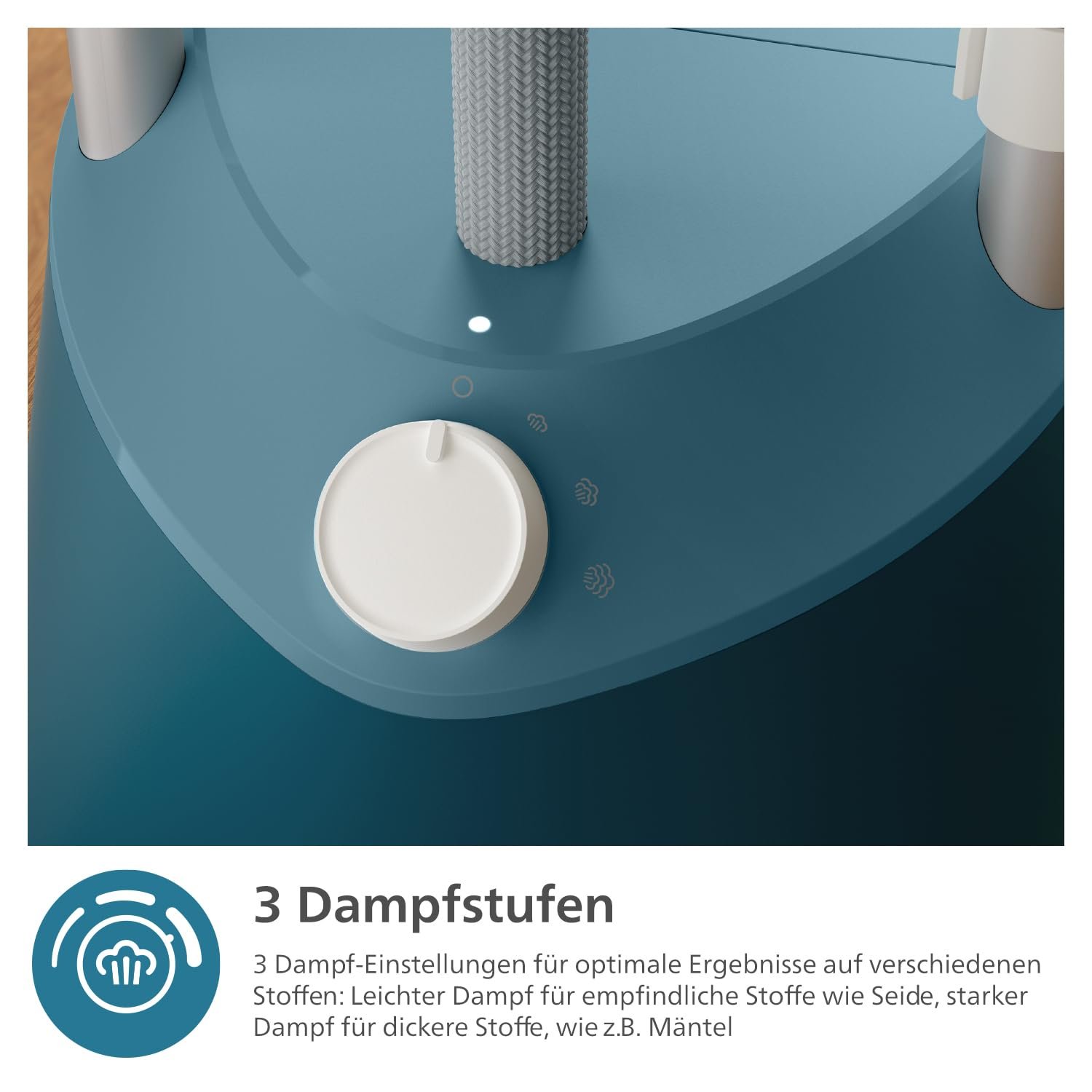 Вертикальний відпарювач Philips 1000 Series 1800 Вт 1,8 л 3 рівні пари StyleBoard, фото №4