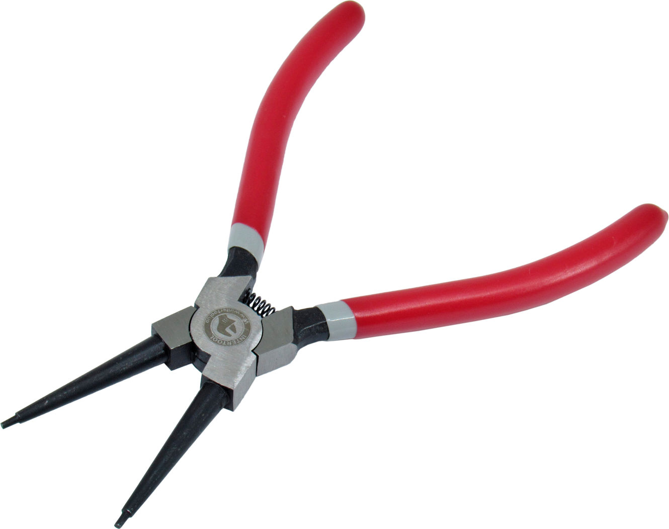 Щипці для зняття стопорних кілець Intertool прямі зажиму HT-7011, фото №1