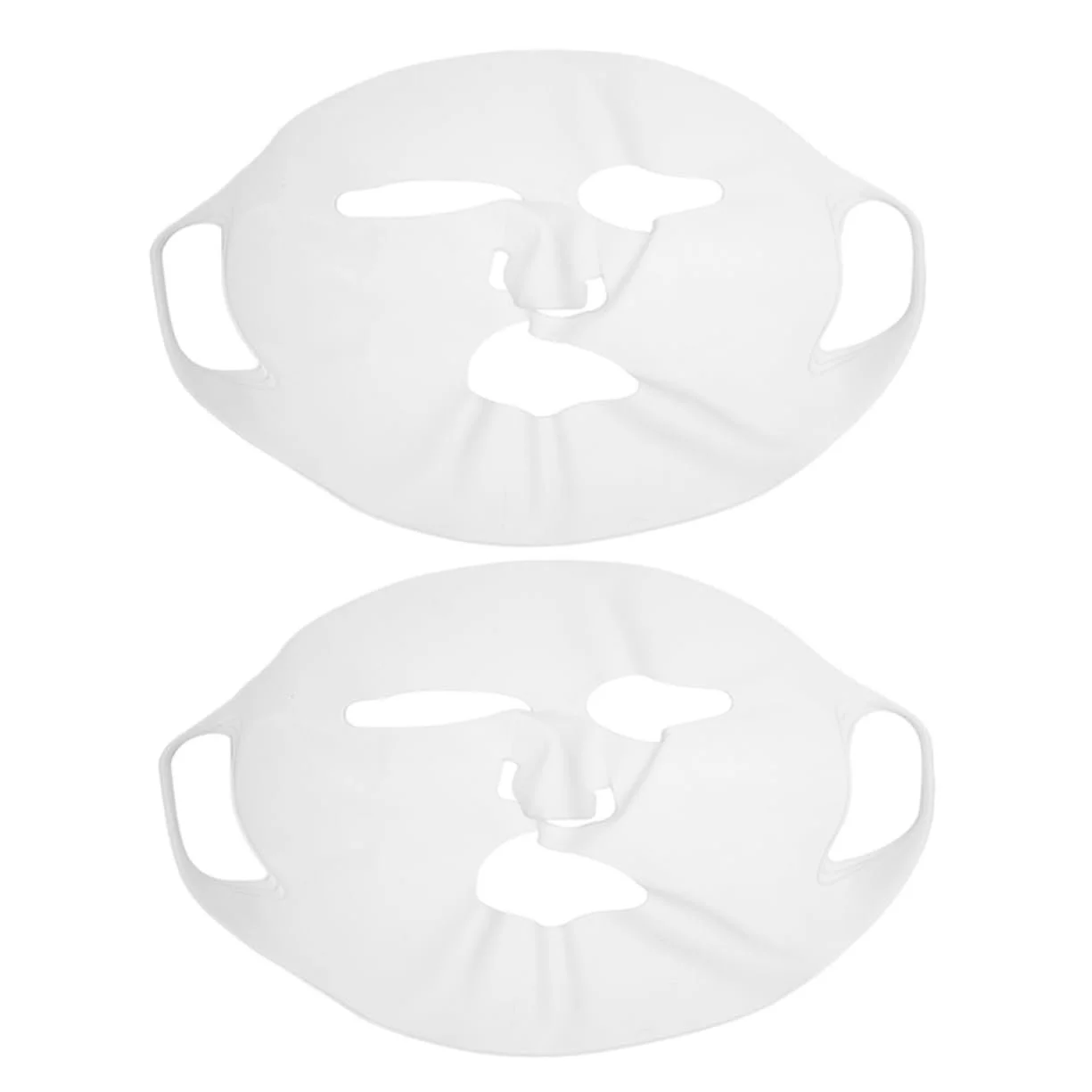 Маска для обличчя Beaupretty Силіконова багаторазова з вушними гачками Зволожуюча Захист від випаровування Біла, 2 шт, фото №1 Маска для обличчя Beaupretty Силіконова багаторазова з вушними гачками Зволожуюча Захист від випаровування Біла, 2 шт, фото №1