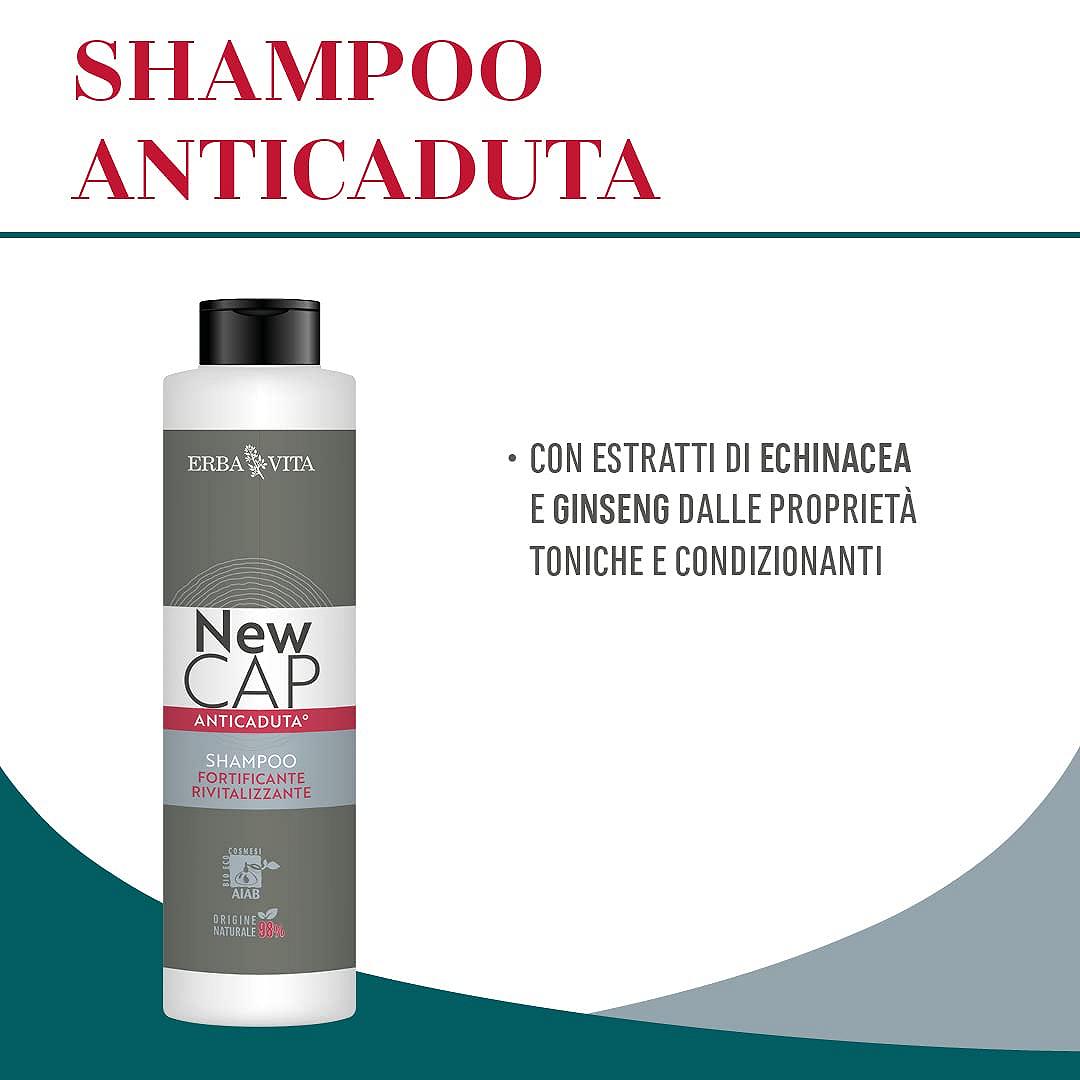 Косметическое средство ERBA VITA Newcap Anti-Fall Shampoo 250 мл, фото №4 Косметическое средство ERBA VITA Newcap Anti-Fall Shampoo 250 мл, фото №4