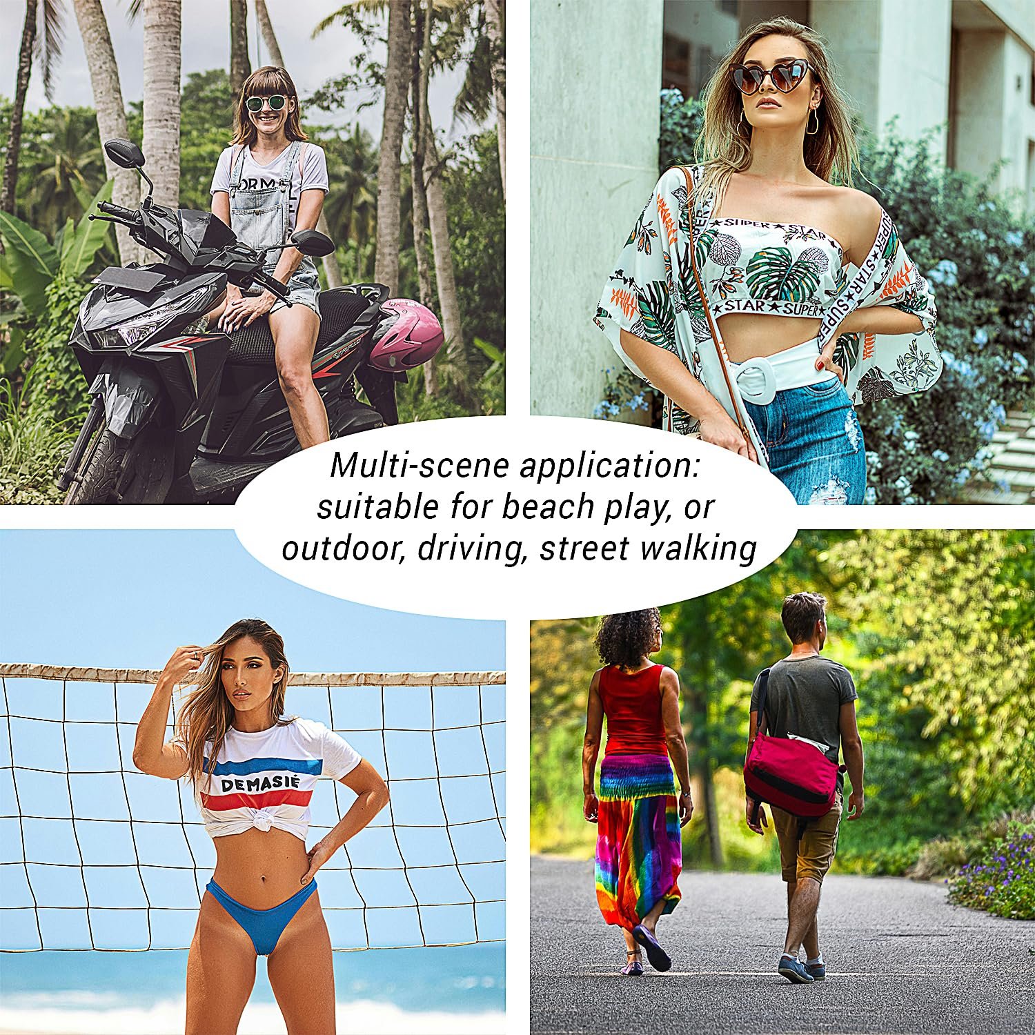 Сонцезахисні Окуляри Tabanzhe Квадратні Однотонні Жовті, фото №5