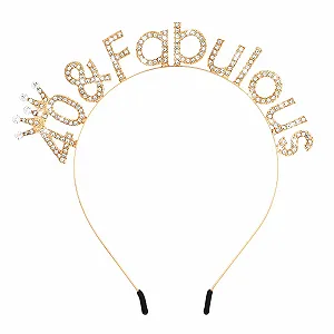 Декоративная Обруч на голову для женщин на 40-летие - Фото 1