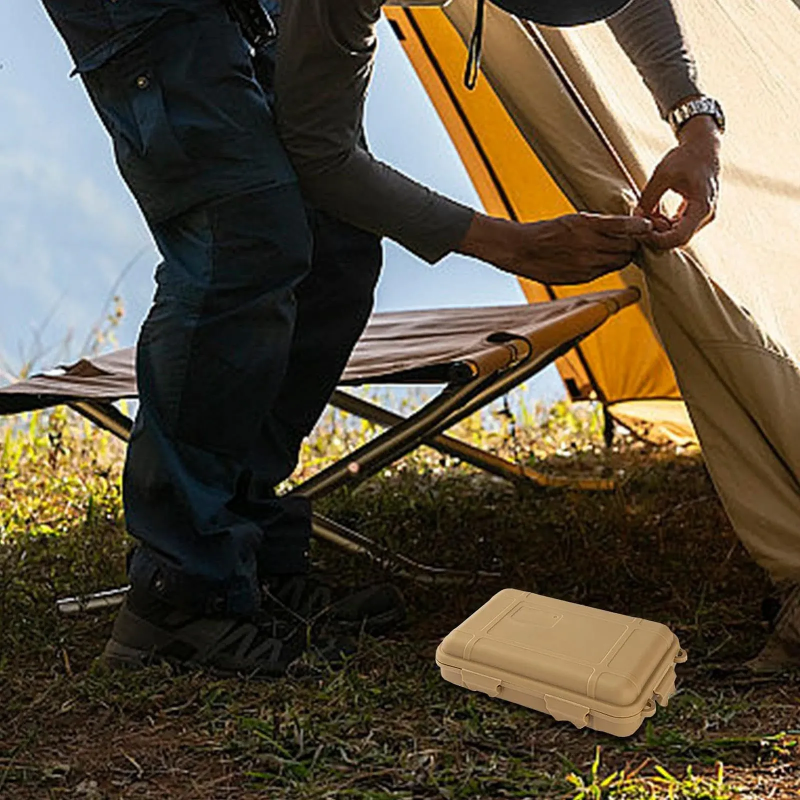 Ящик для виживання Великий розмір Водонепроникний Ударостійкий Герметичний, фото №3
