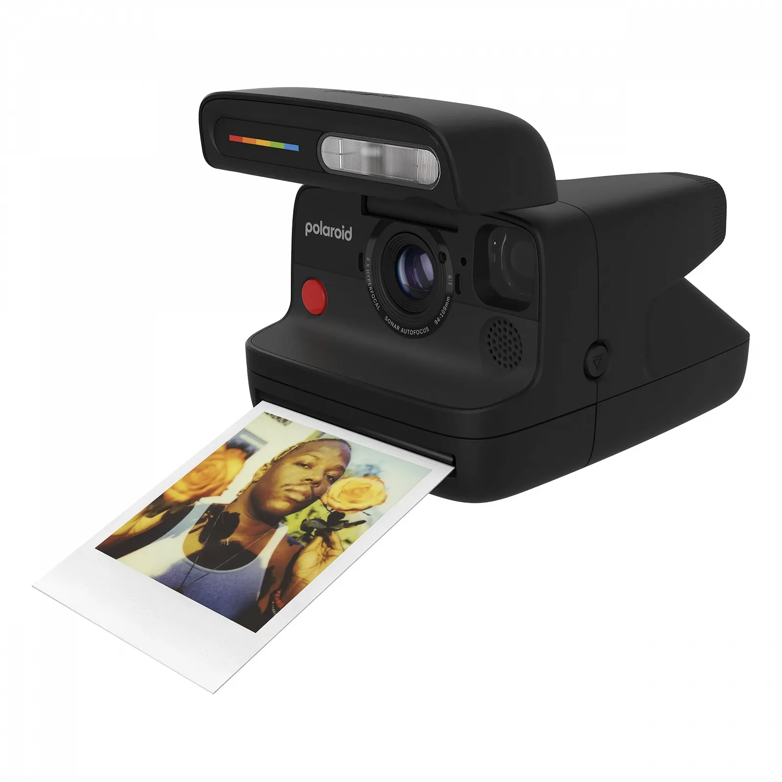Фотокамера мгновенной печати Polaroid FLIP Pack Black + цветная пленка (16 фото), фото №2