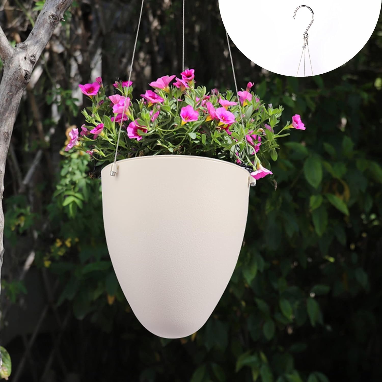 Підвісне кашпо Goomp 3 шт. Із самополивом, фото №4 Підвісне кашпо Goomp 3 шт. Із самополивом, фото №4