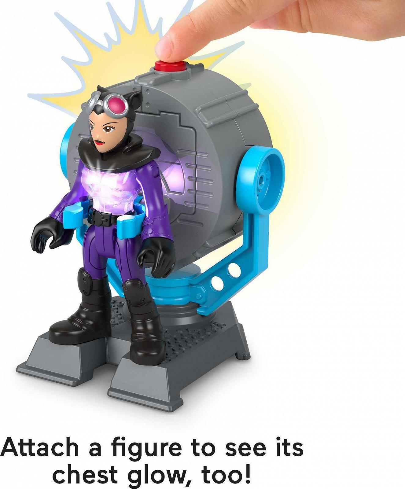Фігурки IMAGINEXT DC Super Friends Bat-Tech Bat-Signal Мультипак Бетмен, Загадочник, Жінка-кішка та Пінгвін, фото №5