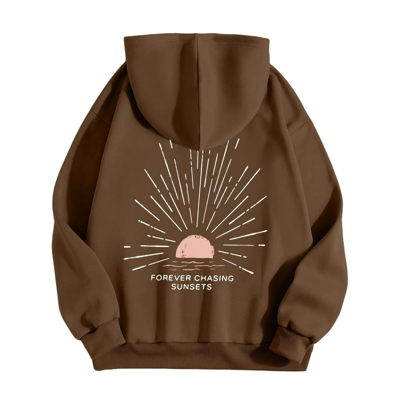 Женский Худи Мешковатый Мягкий Пуловер с капюшоном Цветной лоскутный принт с карманом Harajuku Oversized Свитшот оверсайз туника большая куртка, фото №4