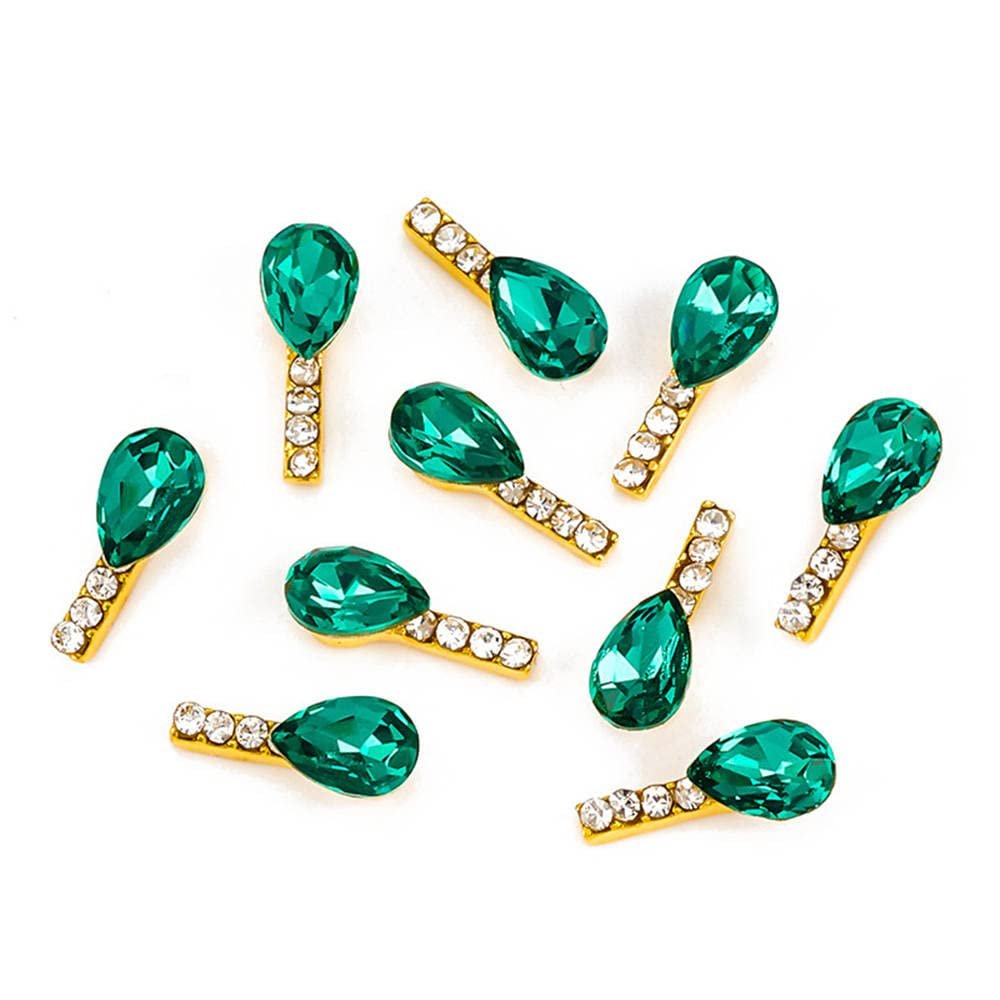 Украшения для ногтей Бриллианты Драгоценные камни Стразы Металлические украшения для ногтей Заклепки для 3D дизайна ногтей DIY Аксессуары из бисера, фото №4