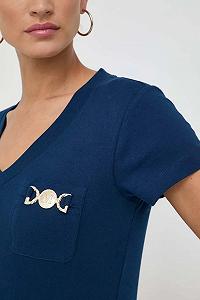 Мужская футболка Marciano by Guess Glam-Casual Темно-синий - M synthetic.ua - Фото 1