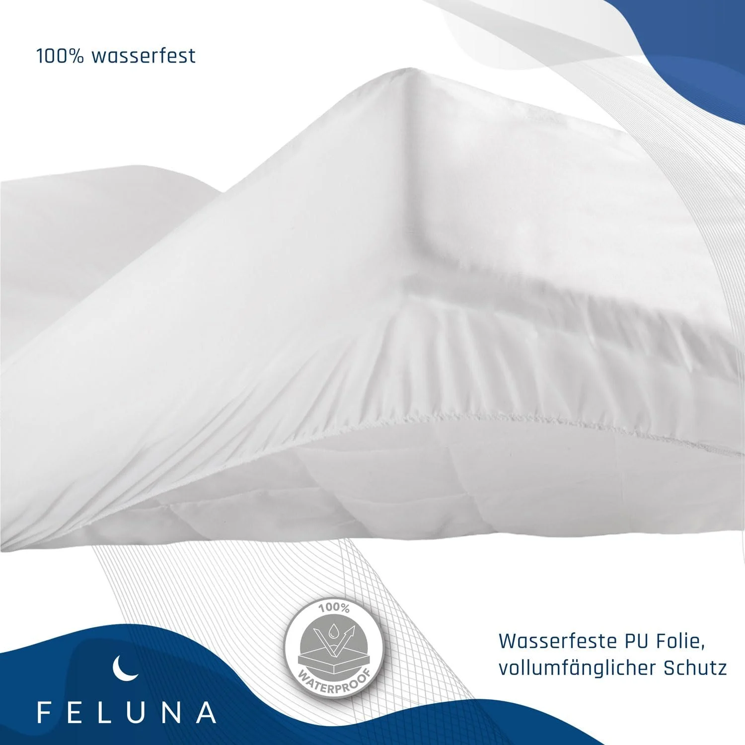 Наматрацник Feluna Flannelette Водонепроникний Molton, фото №3 Наматрацник Feluna Flannelette Водонепроникний Molton, фото №3