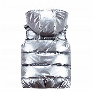 Женский пуховый жилет Черный стеганый synthetic.ua - Фото 1