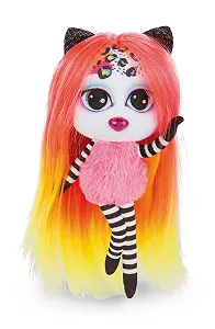 Кукла NICI Pixidoos Piku 20 см в подарочной коробке, с тату-наклейкой, расческой для волос и браслетом дружбы synthetic.ua - Фото 1