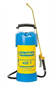Опрыскиватель высокой производительности GLORIA 405 T 5 L стальной со стрелочным манометром 6 bar - Фото 1