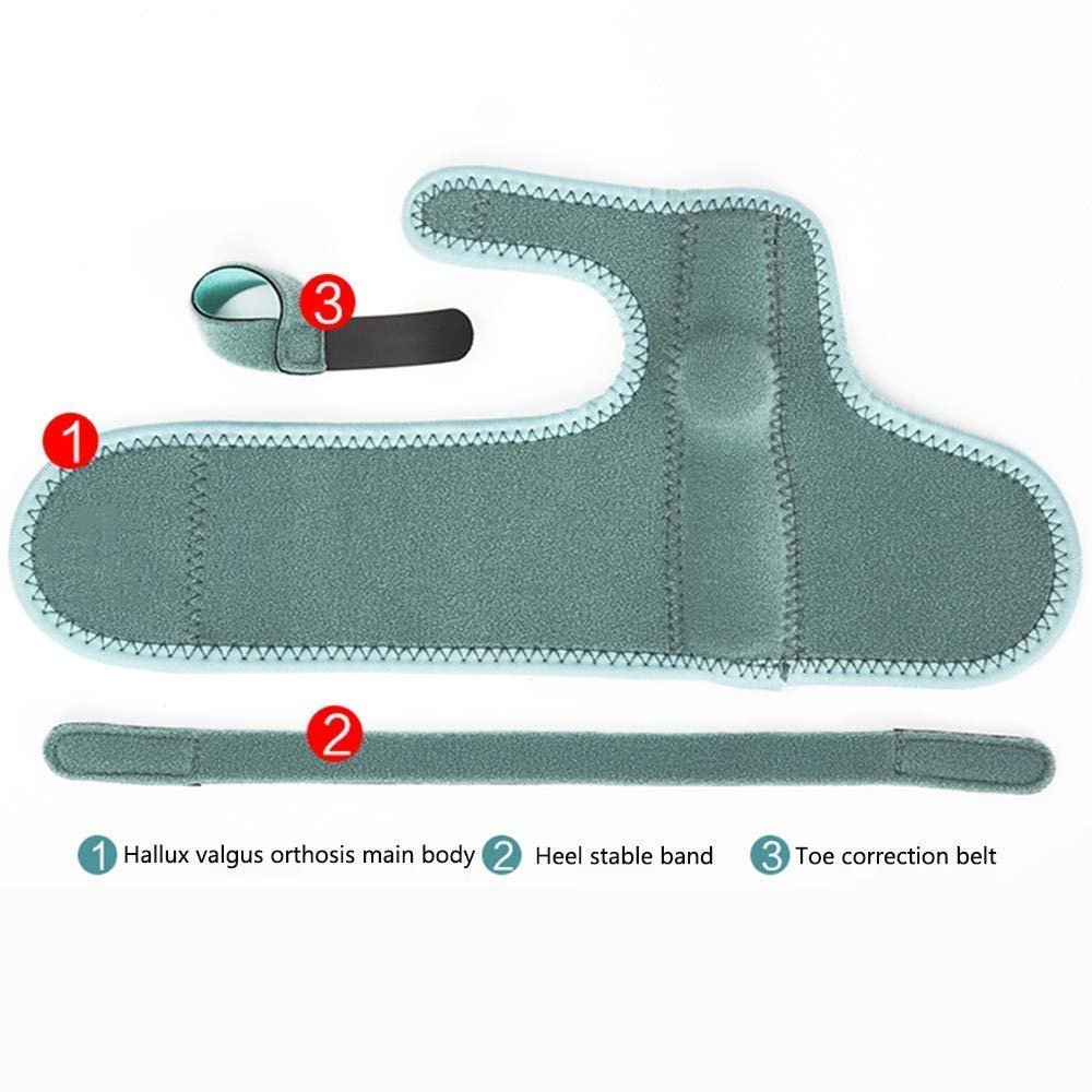 Коректор великого пальця стопи Регульована шина та м’які накладки, фото №3