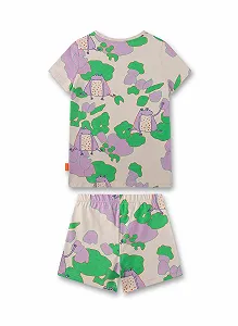 Піжама Sanetta Дитяча Бежевий Жаба ціна на synthetic.ua - Фото 1 Піжама Sanetta Дитяча Бежевий Жаба synthetic.ua - Фото 1