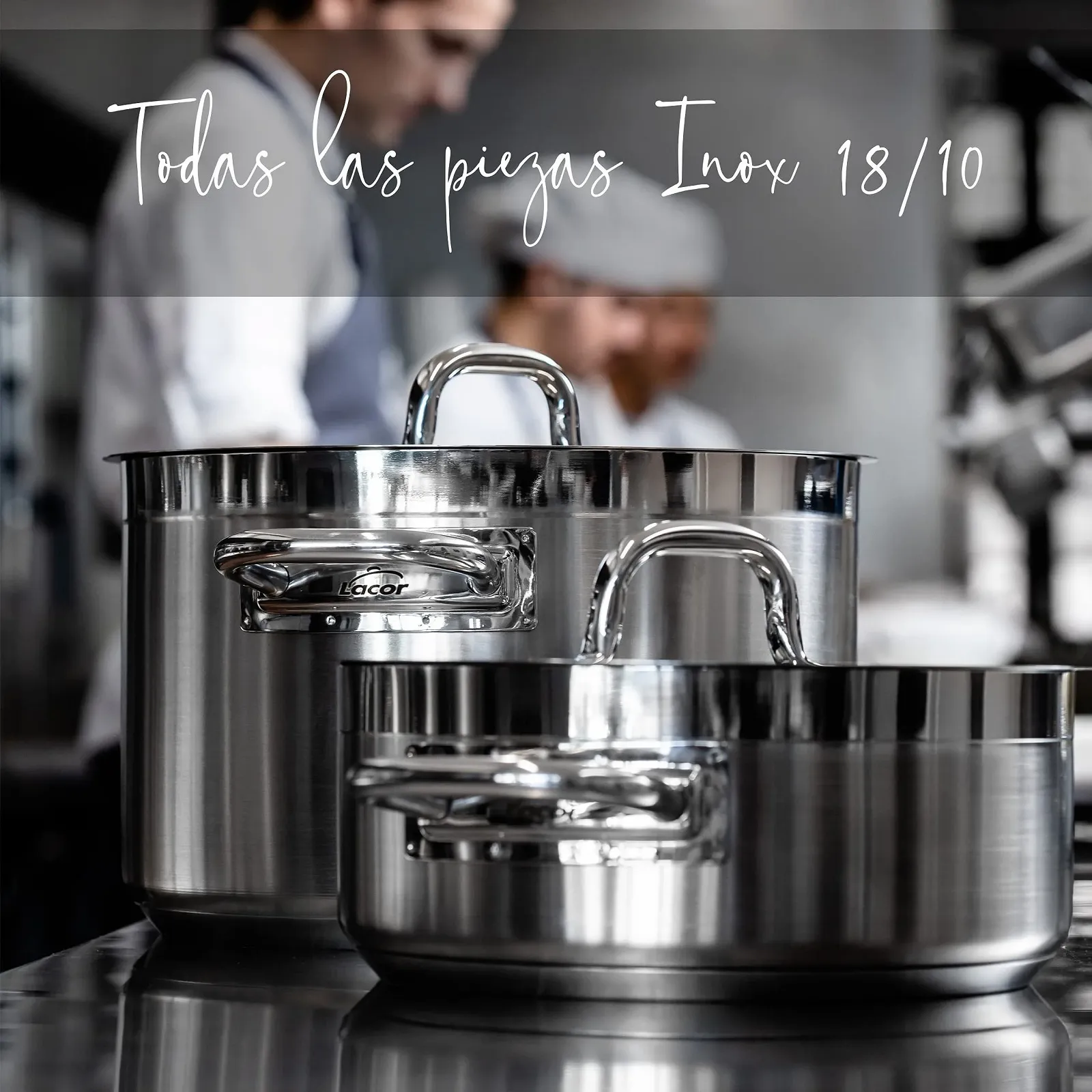 Каструля з кришкою Lacor CHEF LUXE 54040 40 см, фото №6 Каструля з кришкою Lacor CHEF LUXE 54040 40 см, фото №6