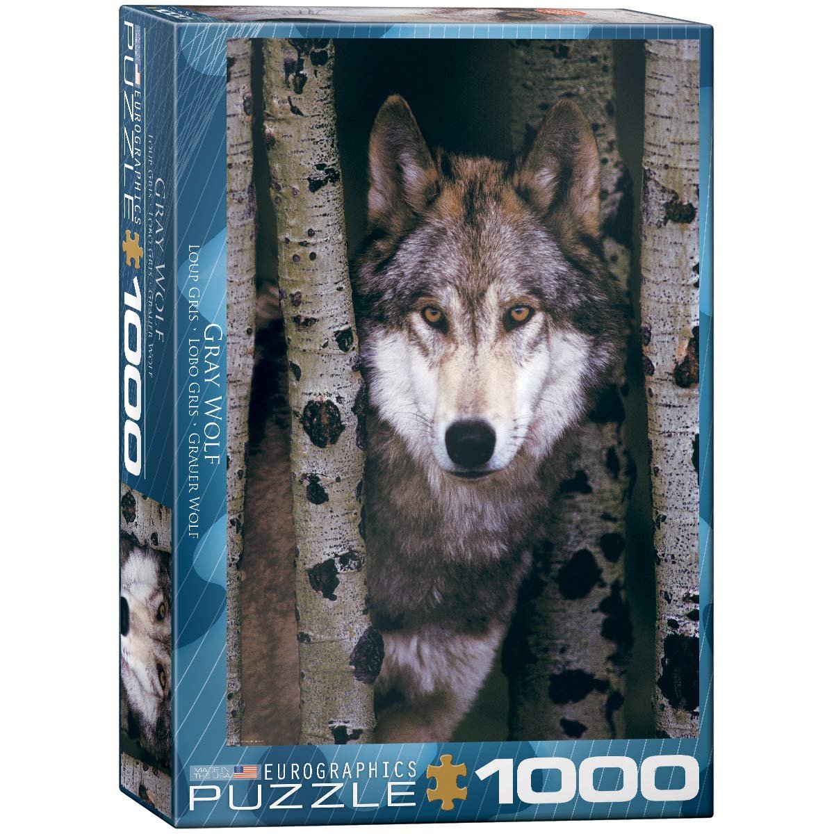 Пазл Eurographics Gray Wolf 1000 элементов, фото №1