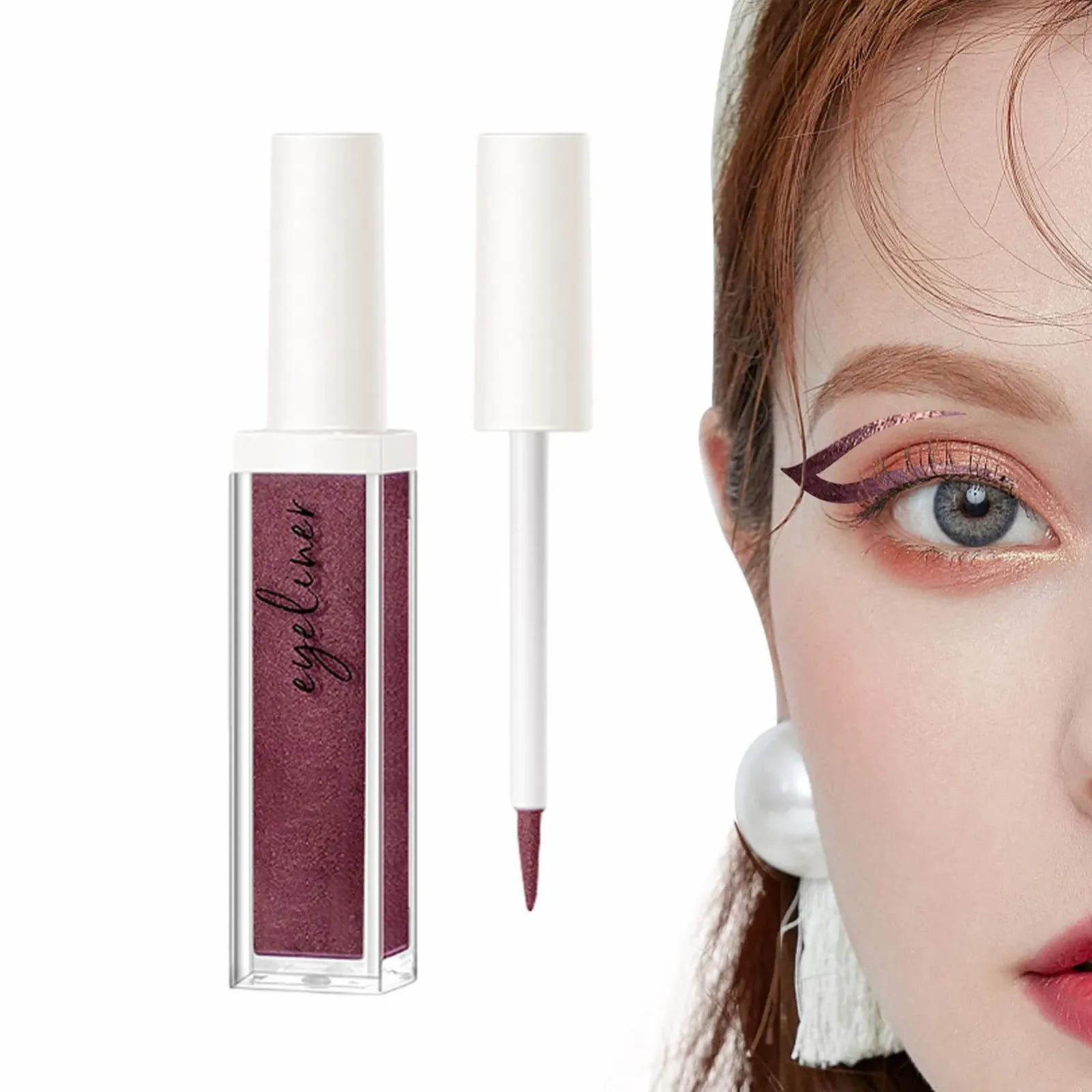 Рідка Підводка для очей з блискітками Fowybe, фото №1 Рідка Підводка для очей з блискітками Fowybe, фото №1