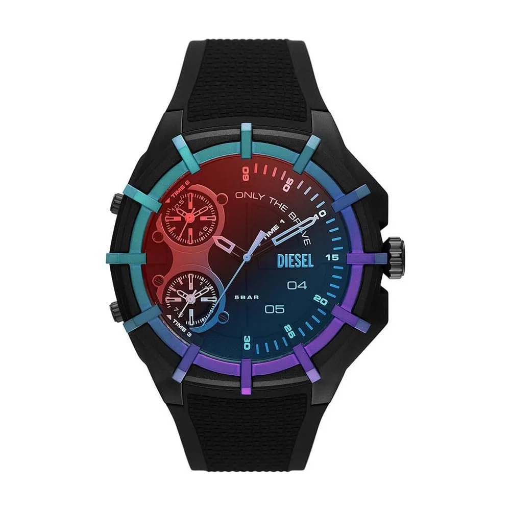Годинник DIESEL Framed Чоловічий, кварцовий хронограф з трьома стрілками, з силіконовим, фото №1 Годинник DIESEL Framed Чоловічий, кварцовий хронограф з трьома стрілками, з силіконовим, фото №1
