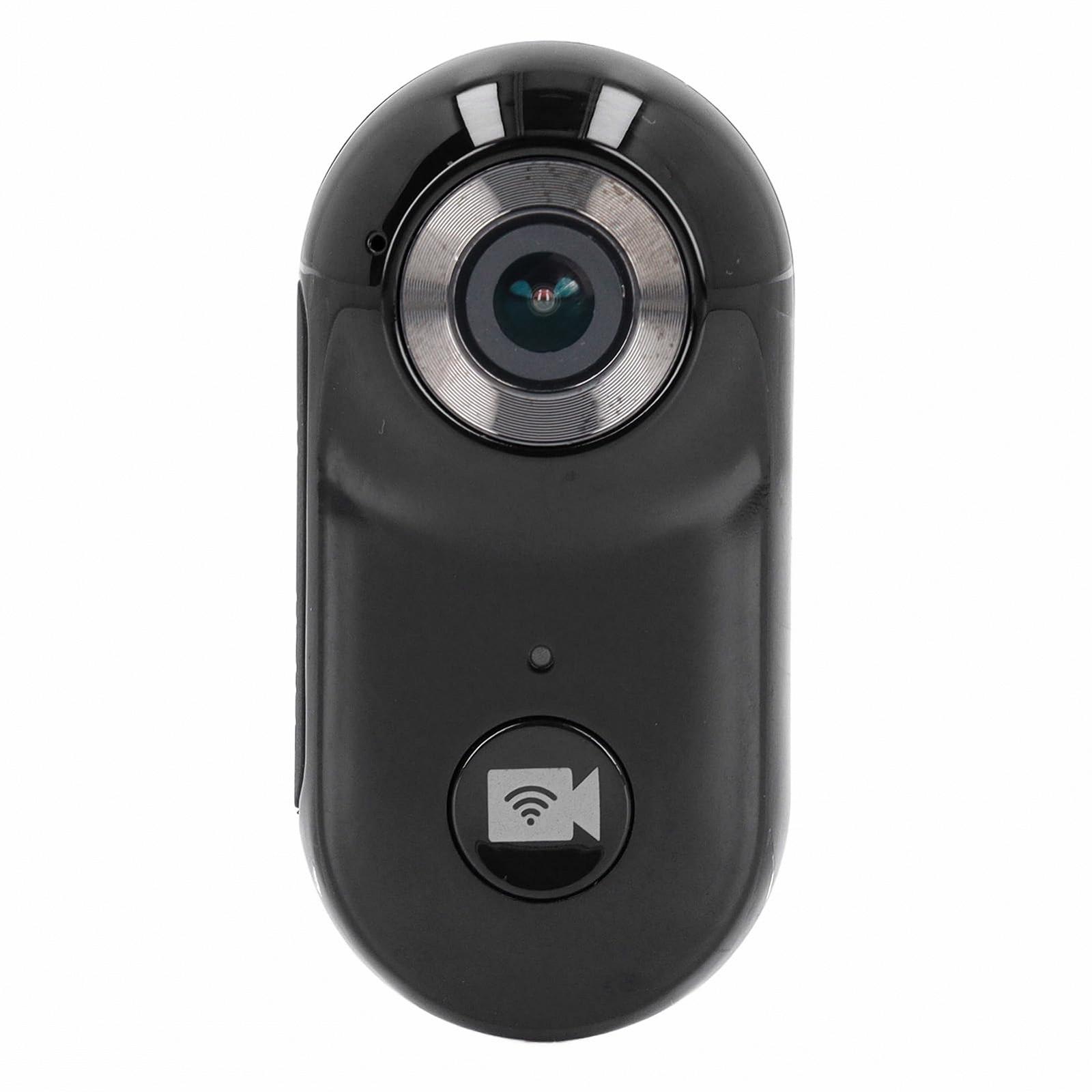 Екшн-камера Luqeeg Small Action Camera 1080P 4K перезаряджувана Бездротова портативна чорно, фото №1