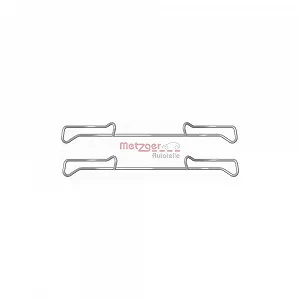 Монтажний комплект гальмівних колодок METZGER 109-1678 GREENPARTS RENAULT VAG - Фото 1