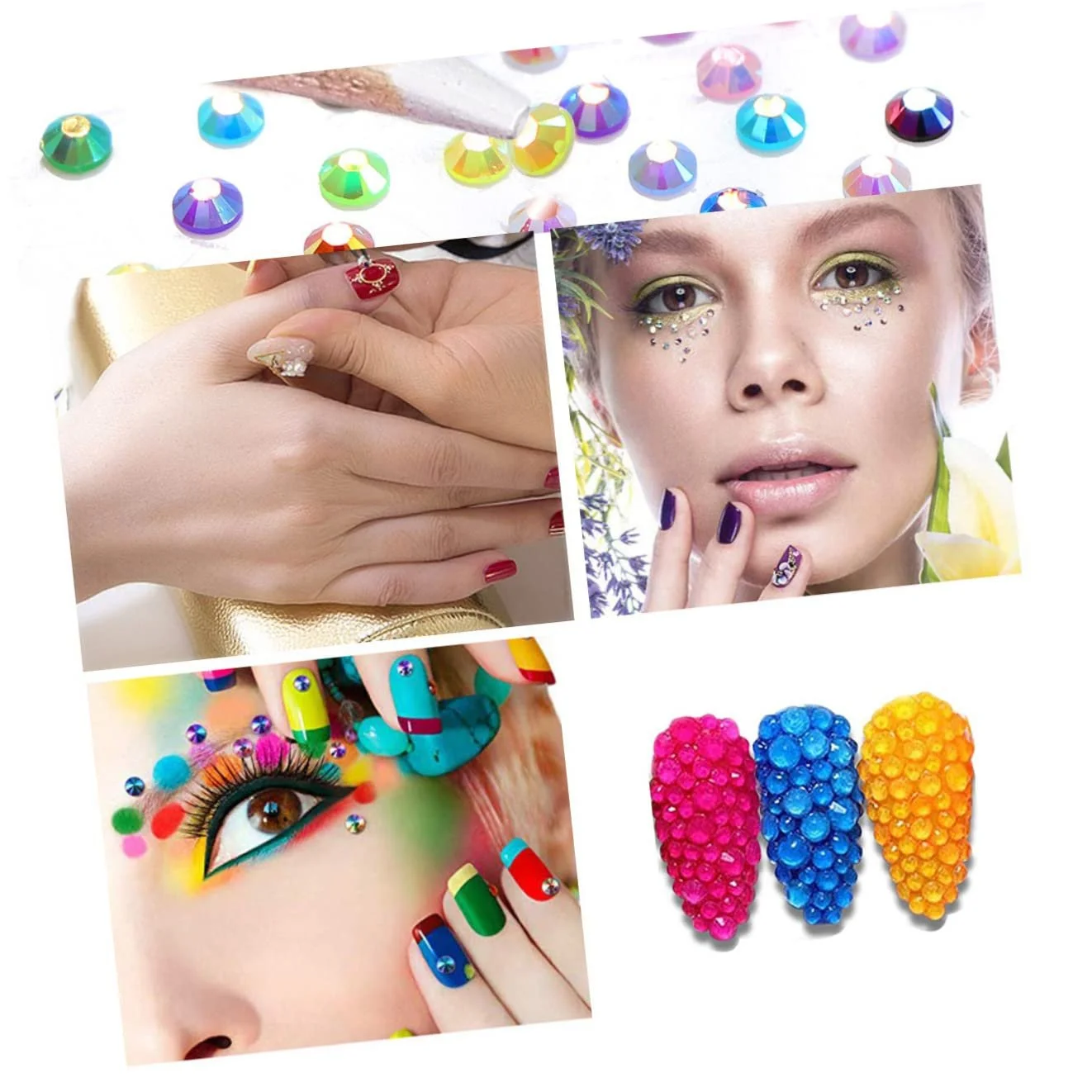 Стрази для нігтів minkissy Плоскі Стрази для макіяжу Золоті Стрази для макіяжу Прикраси для макіяжу Набір для дрилі для нігтів Клей для страз для нігтів Підвіски для нігтів Смола Аксесуари для дрилі 3D, фото №8 Стрази для нігтів minkissy Плоскі Стрази для макіяжу Золоті Стрази для макіяжу Прикраси для макіяжу Набір для дрилі для нігтів Клей для страз для нігтів Підвіски для нігтів Смола Аксесуари для дрилі 3D, фото №8