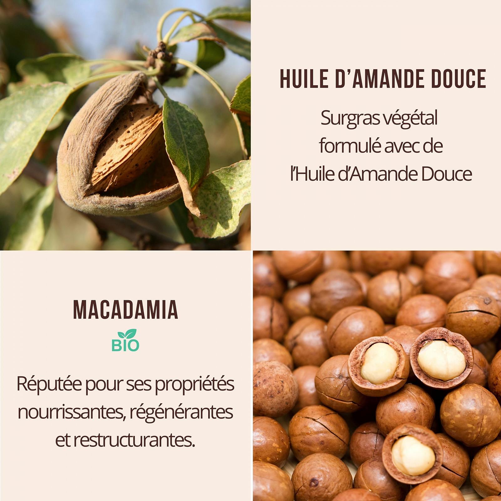 Гель для душу Rogé Cavaillès Macadamia Organic для сухої шкіри 1 л, фото №4 Гель для душу Rogé Cavaillès Macadamia Organic для сухої шкіри 1 л, фото №4
