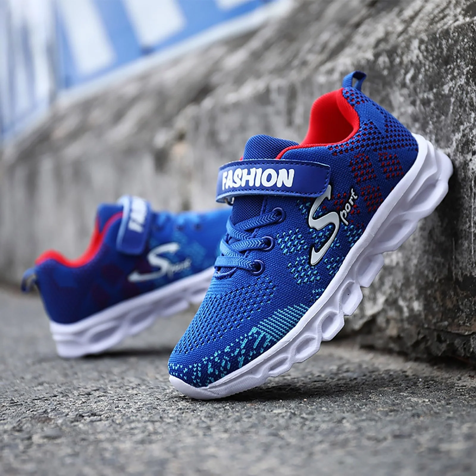 Кроссовки Детские Спортивные для мальчиков и девочек Беговые Кроссовки для помещений Спортивная обувь Детская обувь для баскетбола Легкие Фитнес кроссовки для улицы, фото №5