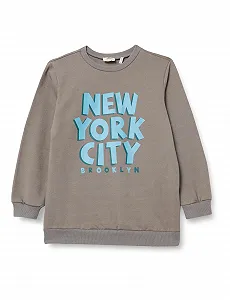 Світшот Koton Для хлопчиків З довгими рукавами, круглим вирізом, з м’якою внутрішньою обробкою - Фото 1