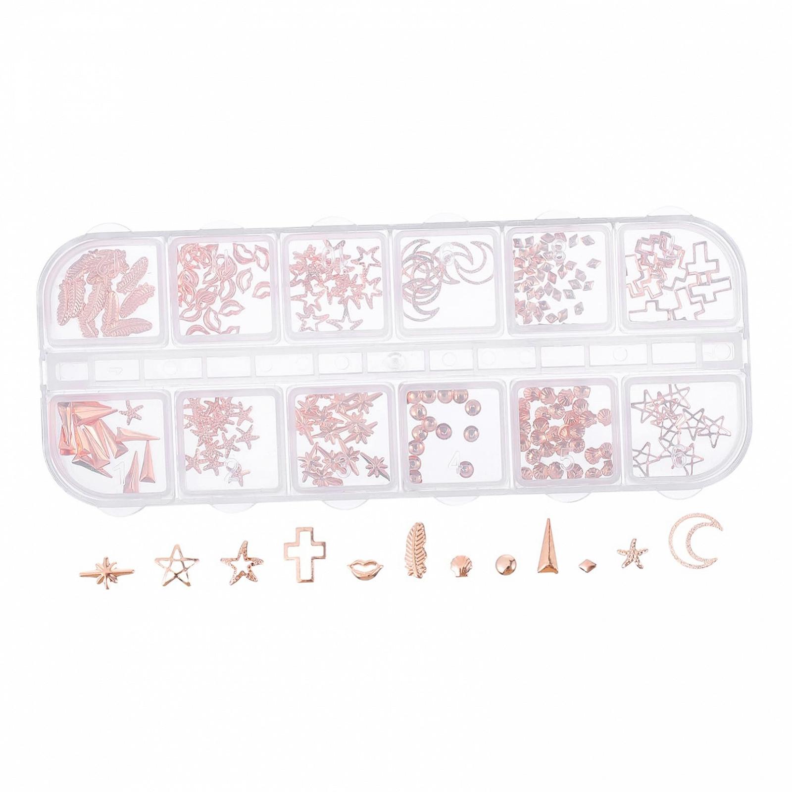 Украшения для ногтей Бриллиант Блестящие украшения для ногтей для творческого дизайна ногтей Коробки, подходящие для профессионального маникюра, фото №1