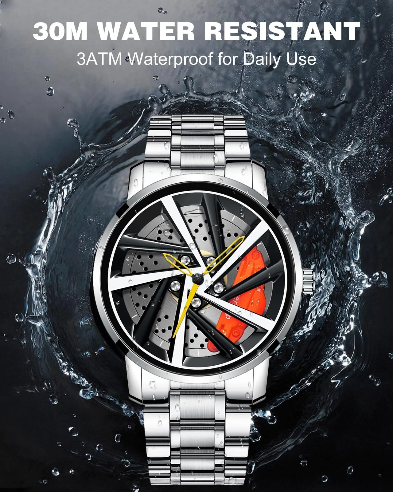 Аналоговий годинник CIVO Чоловічий тренд: Дизайнерський, фото №7