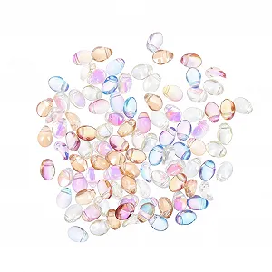 Стразы для ногтей minkissy 300 шт. Разноцветные декоративные кристаллы для маникюра для начинающих и профессионалов - Фото 1