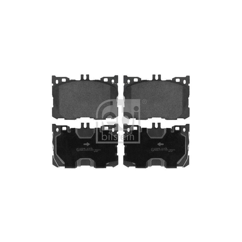 Комплект тормозных колодок FEBI BILSTEIN 116428 дисковый тормоз, фото №2