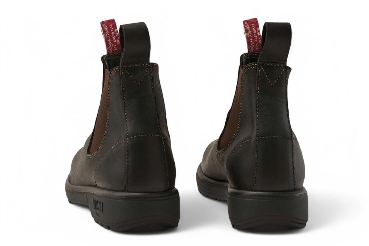 Челсі Infinity Leather Rossi Endura 303 Шкіряні Унісекс Міцні Робочі Черевики До щиколотки, фото №5