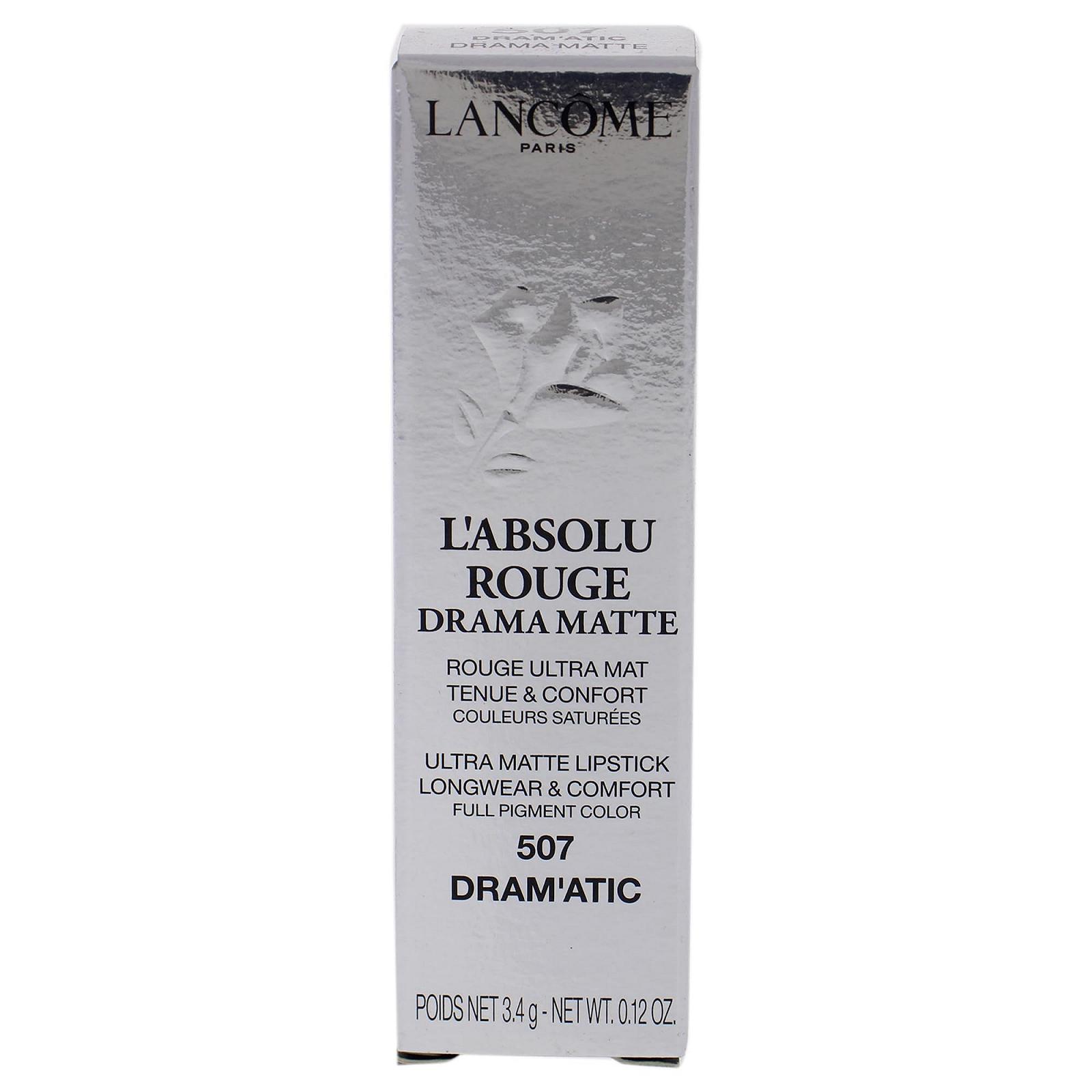 Матовая помада Lancome Absolu Rouge Ultra 507 Drama'Atic, фото №5